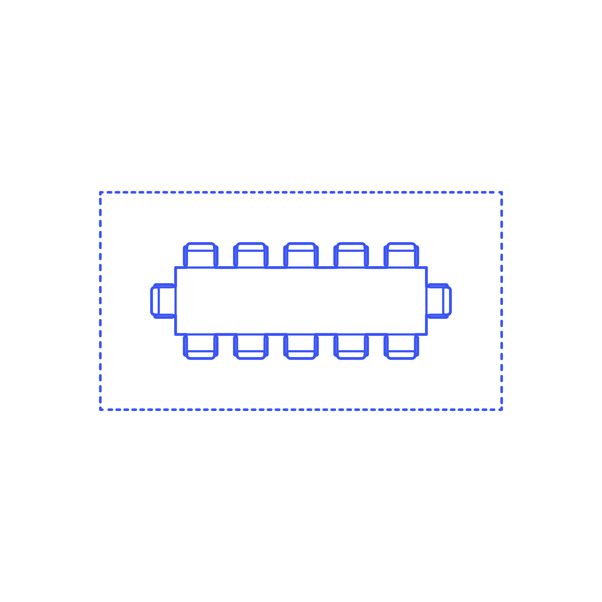 Layouts Meeting Conference Rooms Rectangle Medium Vinyl Cutting Svg File Free Vectors